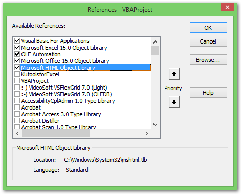 How To Install Microsoft.Mshtml Assembly