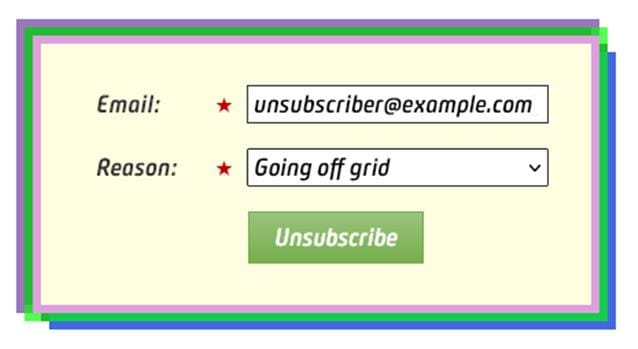 Prevent your Unsubscribe form from creating new leads